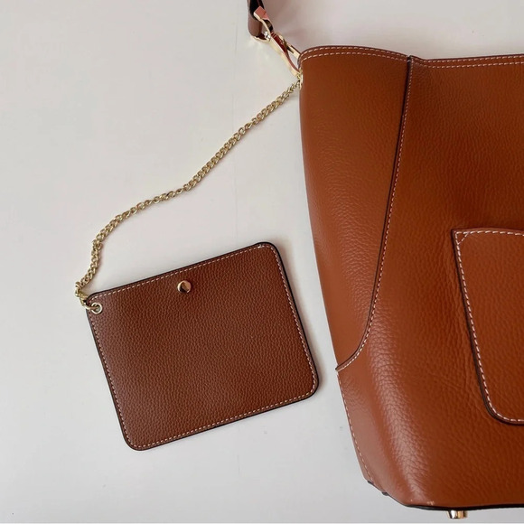 Bostanten Lotty Classic Designer Leather Hobo Bag for Travel or Daily Commute - Picture 5 of 16